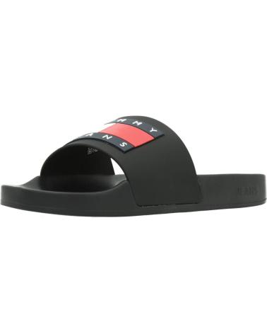 Chanclas TOMMY JEANS  de Mujer FLAG POOL SLD ESS  NEGRO