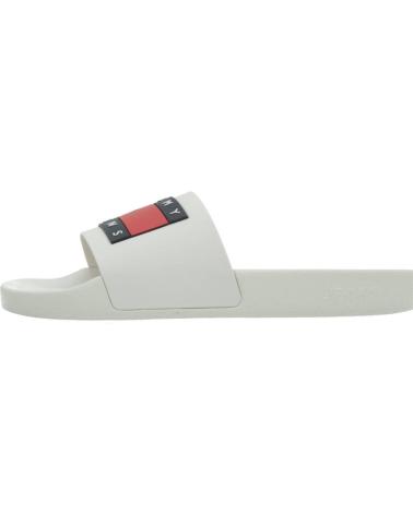 Infradito TOMMY JEANS  per Donna FLAG POOL SLD ESS  BLANCO