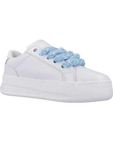 Woman Trainers TOMMY JEANS CITY FLATFORM  BLANCO