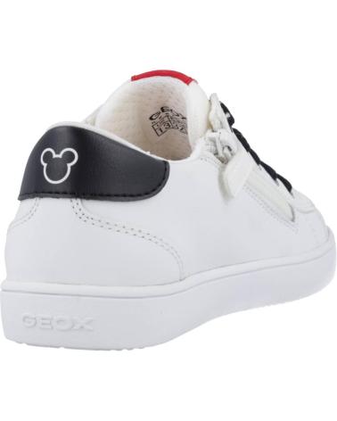 girl Trainers geox J35EUD 00085 J KATHE C0404 WHITE-BLACK