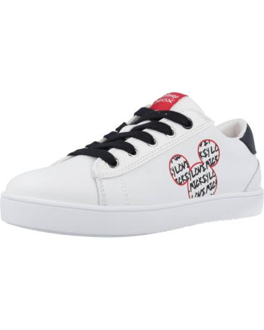 girl Trainers geox J35EUD 00085 J KATHE C0404 WHITE-BLACK