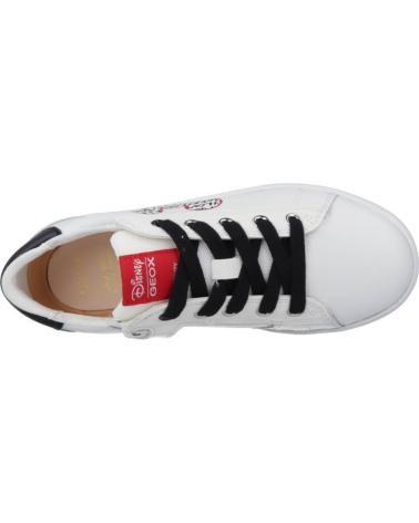girl Trainers geox J35EUD 00085 J KATHE C0404 WHITE-BLACK