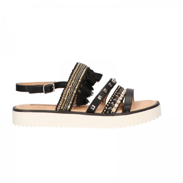 Woman Sandals MTNG 50035  C41453 ETHNIC NEGRO