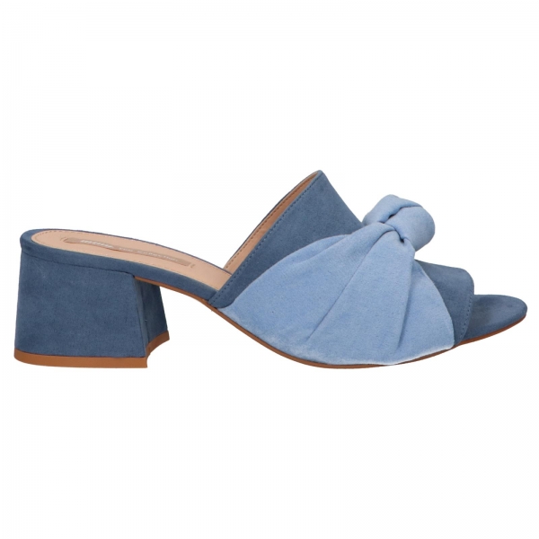 Woman Flip flops MTNG 58417 C39006 ANTIL AZUL