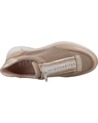 Zapatillas deporte de Mujer HISPANITAS MELBOURNE MARRON CLARO