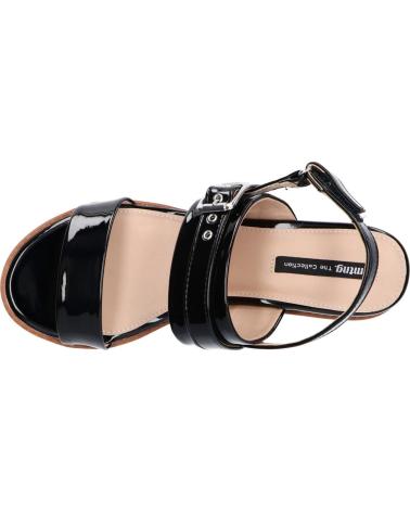 Sandali per Donna MTNG 50023 C8016 PATENT NEGRO