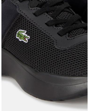 Zapatillas deporte LACOSTE  de Mujer y Hombre 42SUJ0008  NEGRO REF 000001