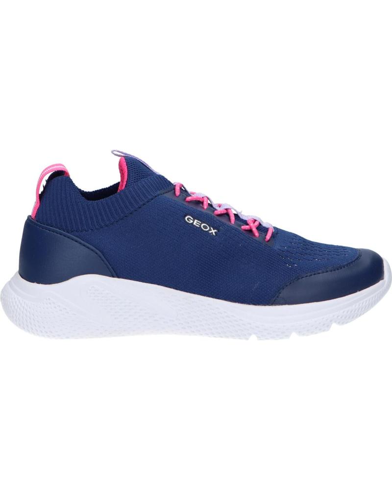 Esportes  de Mulher e Menina GEOX J25FWB 0006K J SPRINTYE C4268 NAVY-FUCHSIA
