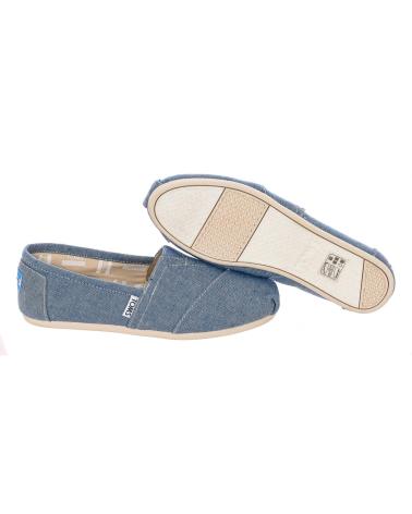 Mocassini TOMS  per Bambina e Bambino ALPARGATA 10009752  AZUL