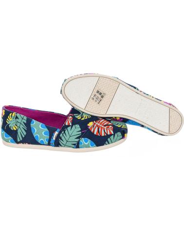 Mocassini TOMS  per Donna e Bambina ALPARGATA 10013524  MULTICOLOR