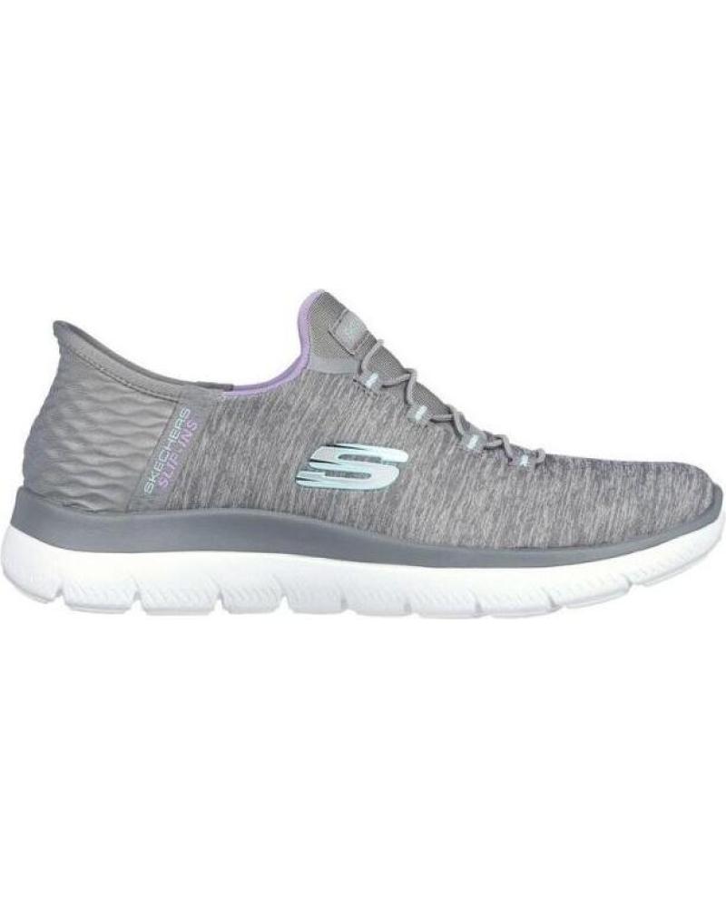 Scarpe sport per Donna SKECHERS 149937 SLIP-INS SUMMITS - DAZZLING HAZE ZAPA GYMT GRIS