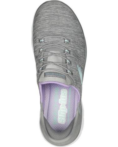Scarpe sport per Donna SKECHERS 149937 SLIP-INS SUMMITS - DAZZLING HAZE ZAPA GYMT GRIS
