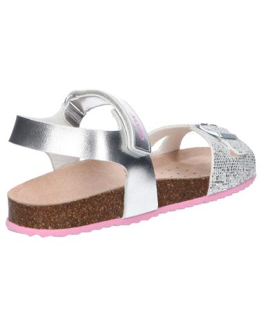 Sandalen GEOX  für Mädchen J028MC 0NFEW J ADRIEL  C1007 SILVER