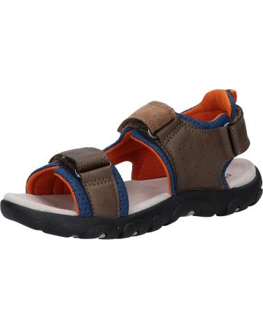 Sandalen für Junge GEOX J2524A 01422 J S STRADA C6402 BROWN-AVIO