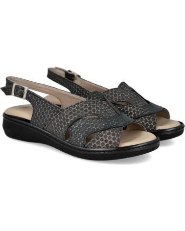 Woman Sandals PITILLOS 5002 SANDALIAS PLANAS MUJER NEGRO