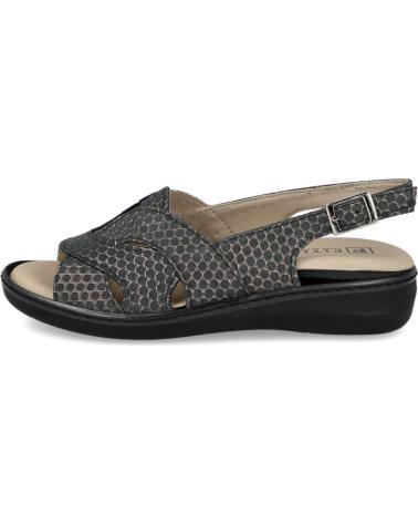 Woman Sandals PITILLOS 5002 SANDALIAS PLANAS MUJER NEGRO