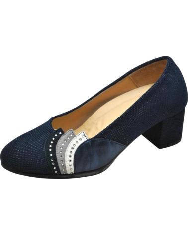 Schuhe für Damen D`CUTILLAS DOCTOR CUTILLAS 80115 SALON PLANTILLA EXTRAIBLE MUJER MARIN MARINO