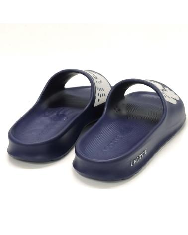 Man Flip flops LACOSTE CHANCLA DE GOMA AZUL NAVYBLANCO