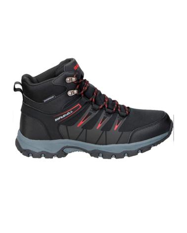 Botines de Hombre NICOBOCO - BOTA SENDERISMO WATERPROOF NEGRO