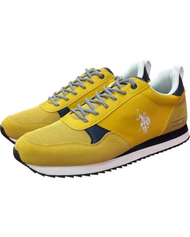 Zapatillas deporte de Hombre US POLO ASSN ZAPATILLAS CASUAL AMARILLAS YEL