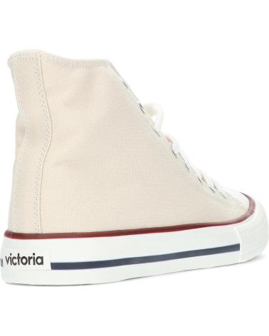 VICTORIA TRIBU BOTIN LONA CRUDO BEIGE