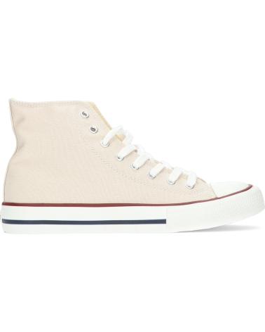 VICTORIA TRIBU BOTIN LONA CRUDO BEIGE