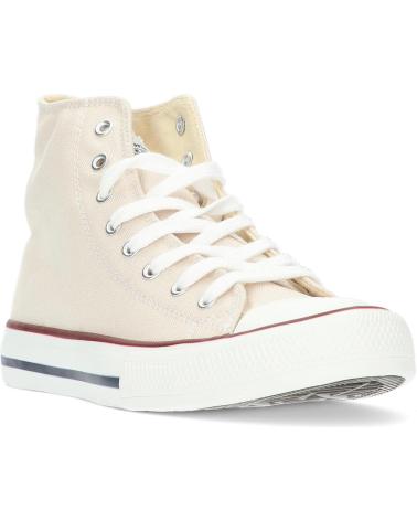 VICTORIA TRIBU BOTIN LONA CRUDO BEIGE