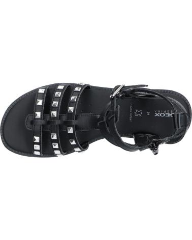 Sandalen für Damen und Mädchen GEOX J2535C 000BC J S KARLY C9999 BLACK