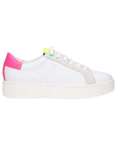Woman Zapatillas deporte GEOX D16QXC 08554 D SKYELY C0835 OFF WHITE-FUCHSIA