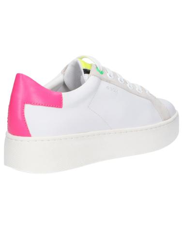 Woman Zapatillas deporte GEOX D16QXC 08554 D SKYELY C0835 OFF WHITE-FUCHSIA