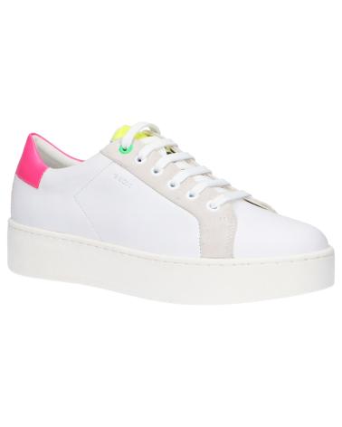 Woman Zapatillas deporte GEOX D16QXC 08554 D SKYELY C0835 OFF WHITE-FUCHSIA