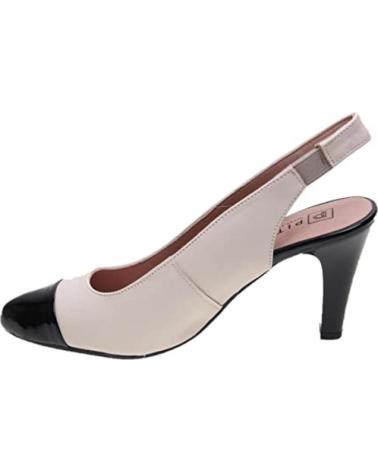 Zapatos de tacón de Mujer PITILLOS ZAPATOS TACON BLANCO ROTO