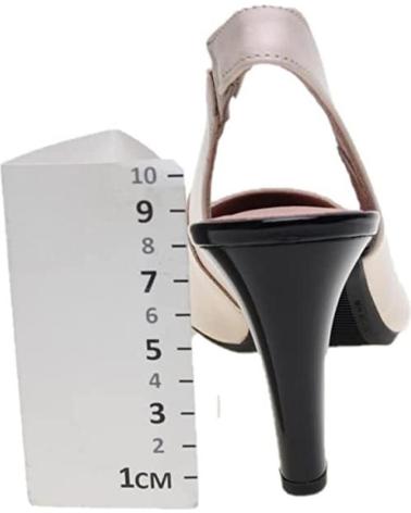 Zapatos de tacón de Mujer PITILLOS ZAPATOS TACON BLANCO ROTO