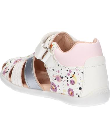 Sandalias GEOX  de Niña B151QD 000BC B ELTHA  C1Z8W WHITE-LT ROSE