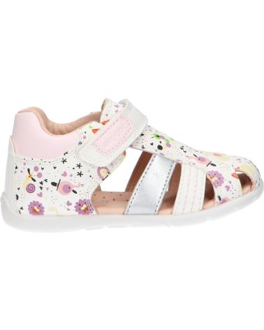 Sandalias GEOX  de Niña B151QD 000BC B ELTHA  C1Z8W WHITE-LT ROSE
