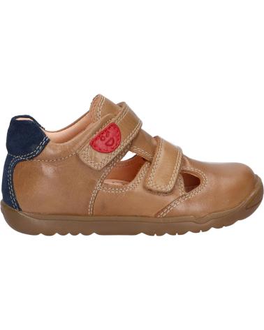 Sapatos GEOX  de Menino B254NA 0CL22 B MACCHIA  C5GF4 CARAMEL-NAVY