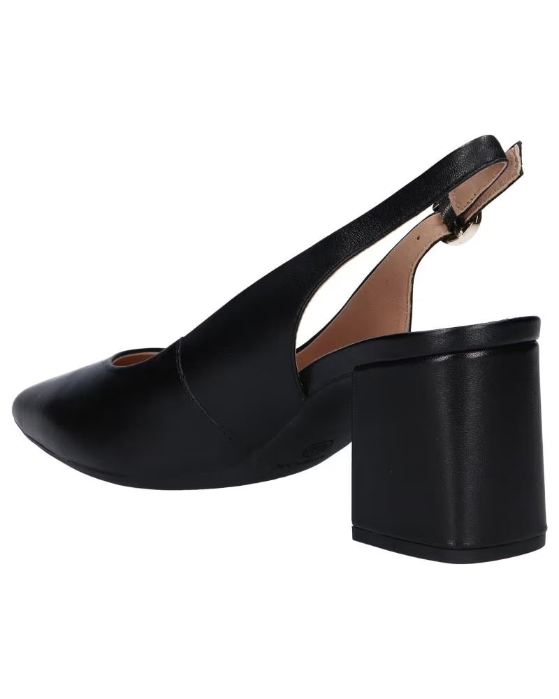 Scarpe Décolleté Geox D Bigliana Donna - Tacco Medio, Slingback, Pelle Morbida, Traspiranti, Per Ufficio E Serate