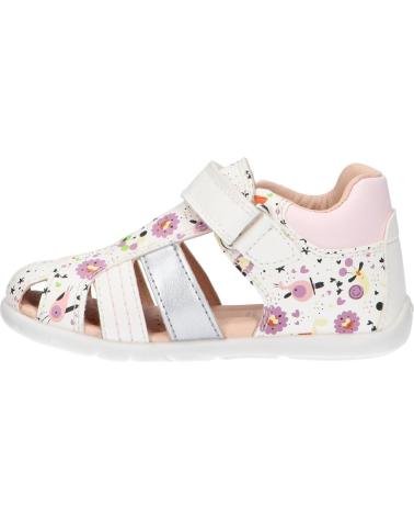 Sandalias GEOX  de Niña B151QD 000BC B ELTHA  C1Z8W WHITE-LT ROSE