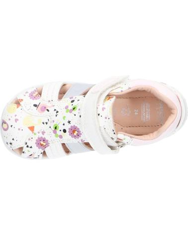 Sandalias GEOX  de Niña B151QD 000BC B ELTHA  C1Z8W WHITE-LT ROSE