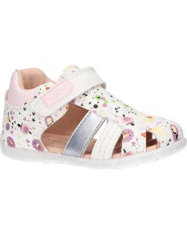 Sandalias GEOX  de Niña B151QD 000BC B ELTHA  C1Z8W WHITE-LT ROSE