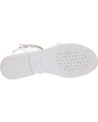 Sandalias de Niña GEOX J2535I 000BC J S KARLY C1000 WHITE