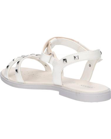 Sandalias de Niña GEOX J2535I 000BC J S KARLY C1000 WHITE