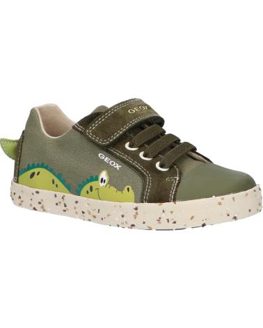 boy Trainers GEOX B25A7C 01022 B KILWI C3014 DK GREEN