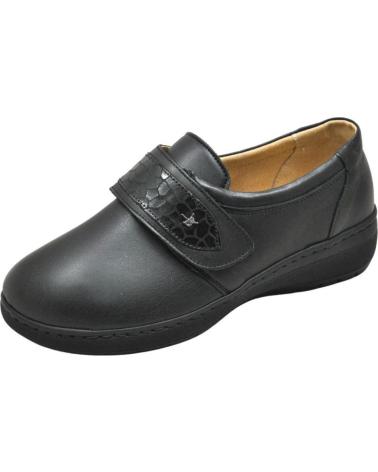 Chaussures LUMEL  pour Femme - ZAPATO CIERRE VELCRO PALA ELASTICA PLANTILLA EXTR  NEGRO