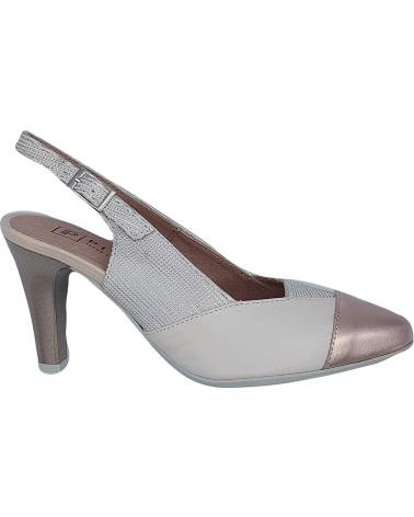 Zapatos de tacón de Mujer PITILLOS ZAPATOS TACON BLANCO ROTO