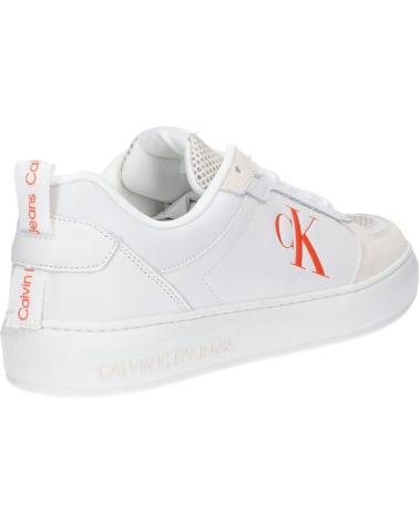 Zapatillas deporte de Hombre CALVIN KLEIN YM0YM00607 CASUAL YBR WHITE