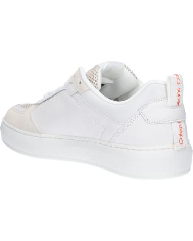 Zapatillas deporte de Hombre CALVIN KLEIN YM0YM00607 CASUAL YBR WHITE