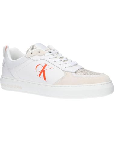 Zapatillas deporte de Hombre CALVIN KLEIN YM0YM00607 CASUAL YBR WHITE