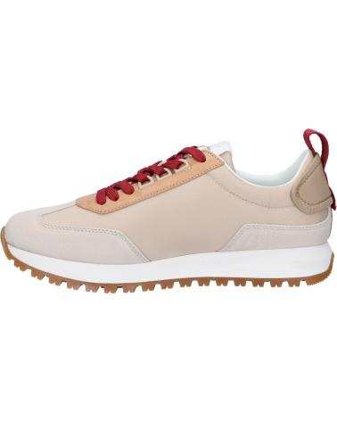 Zapatillas deporte de Hombre CALVIN KLEIN YM0YM00672 TOOTHY RUNNER 0F5 EGGSHELL-TRAVERTINE-MERLOT