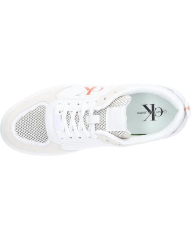 Zapatillas deporte de Hombre CALVIN KLEIN YM0YM00607 CASUAL YBR WHITE